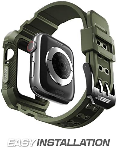 Supcase [Unicorn Beetle Pro] מיועד לסדרת Apple Watch 8/7/6/SE/5/4 [41/40 ממ], מקרה מגן מחוספס עם רצועות
